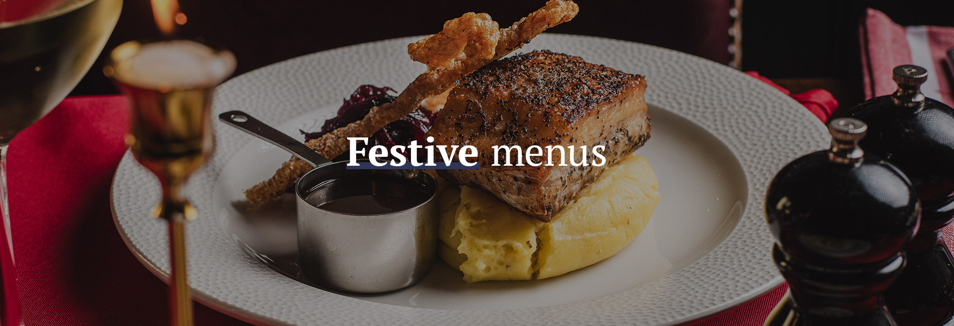 Christmas menu at The Phoenix Denmark Hill