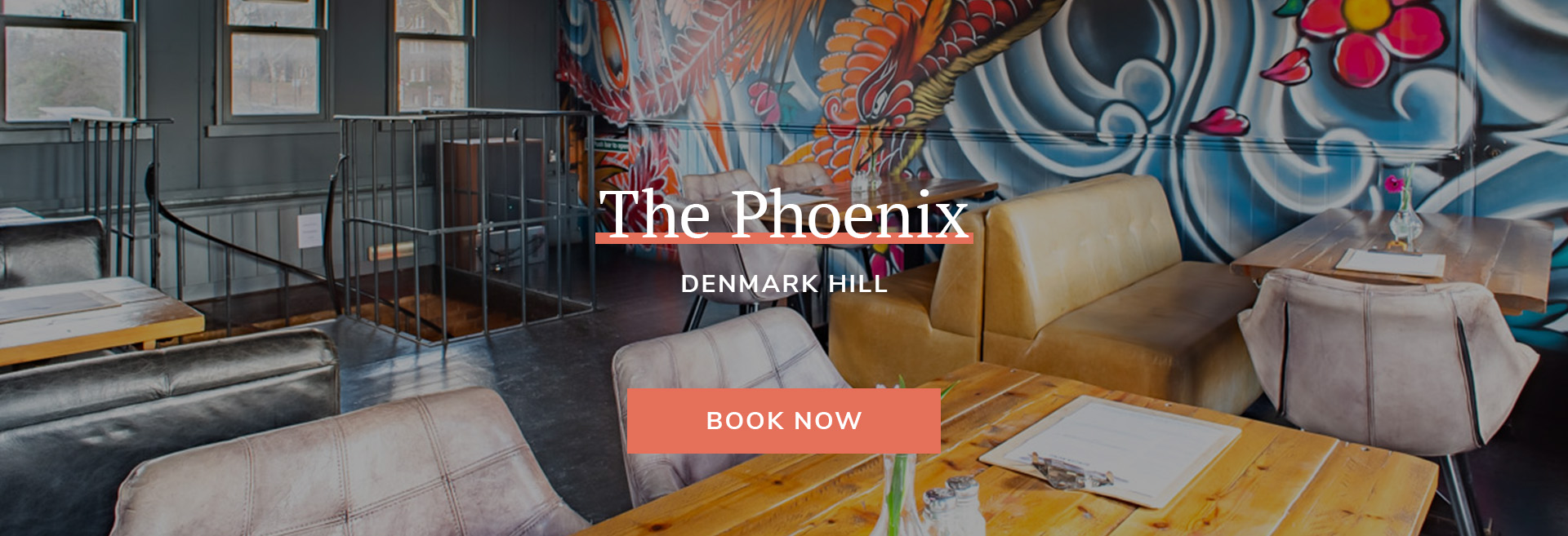 Join us at The Phoenix Denmark Hill in London for delicious pub food